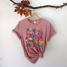 Wild Flowers Nature Lover T-shirt