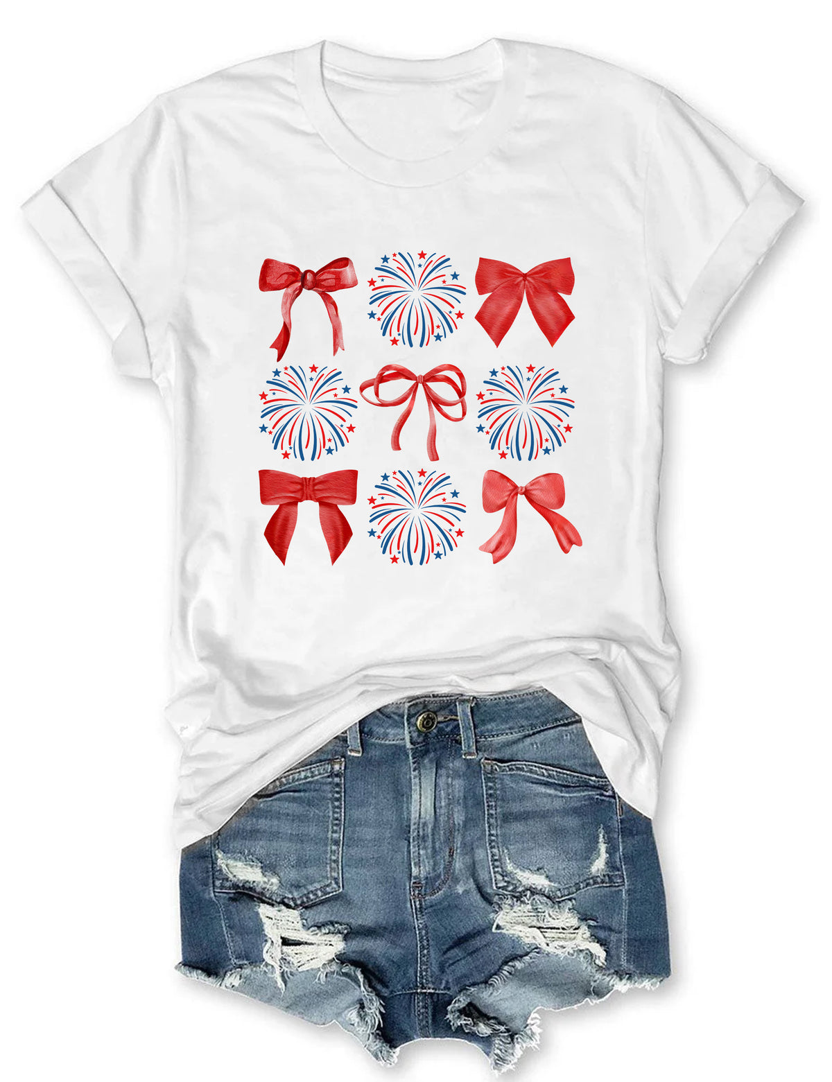 4th Of July American Fireworks T-shirt