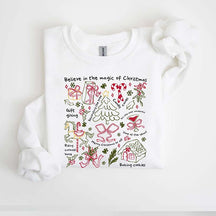 Believe In The Magic Of Christmas Sweatshirt