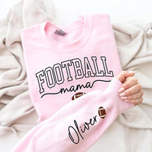 Personalize Football Season Mama Sweatshirt