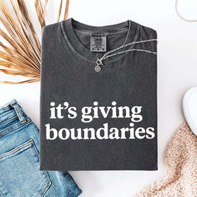 It's Giving Boundaries T-Shirt