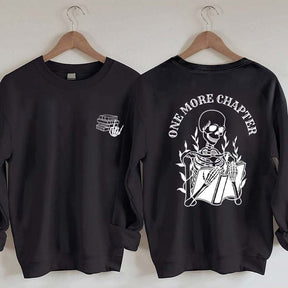 One More Chapter Book Nerd Sweatshirt