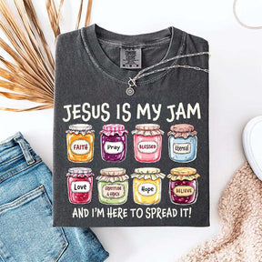 Funny Jesus Is My Jam Religous T-Shirt