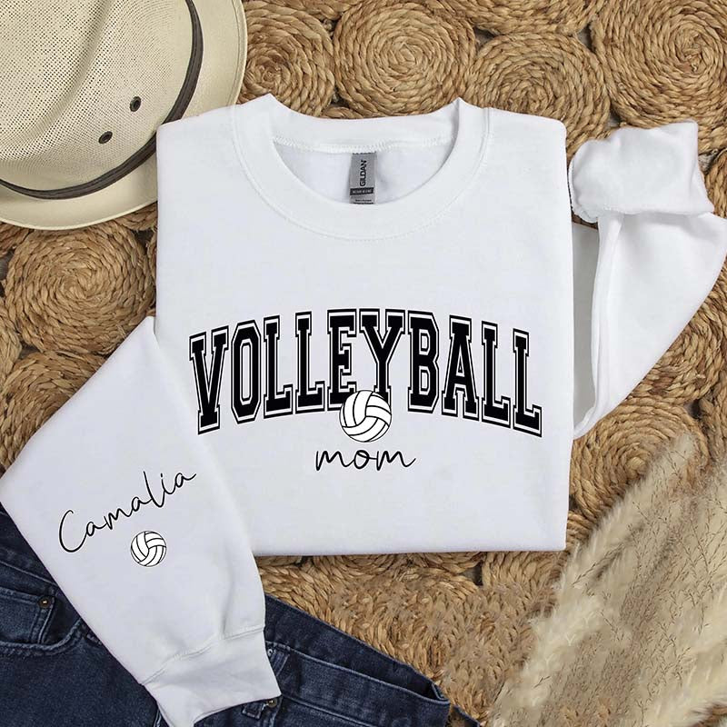 Custom Volleyball Mom Sweatshirt