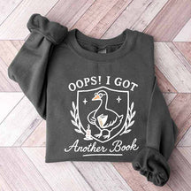 Cute Oops I Got Another Book Sweatshirt
