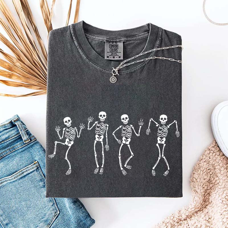 Comfort Colors Minimalist Dancing Skeleton T-Shirt
