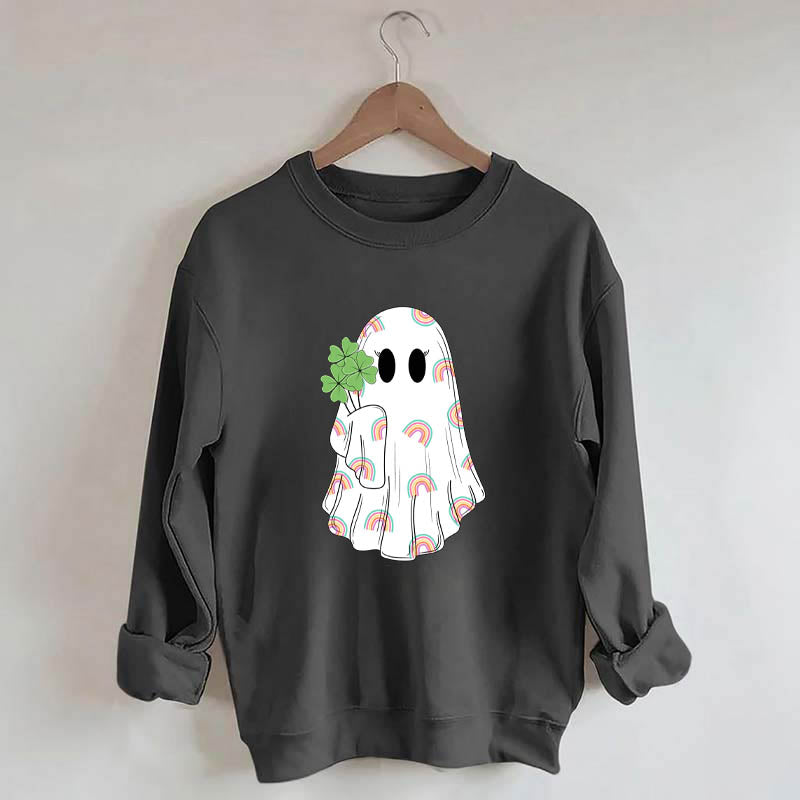 Funny St Patricks Day Ghost Sweatshirt