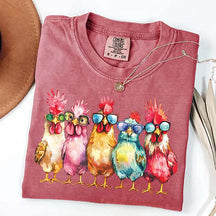 Funny Farmer Mothers Day Chicken T-Shirt
