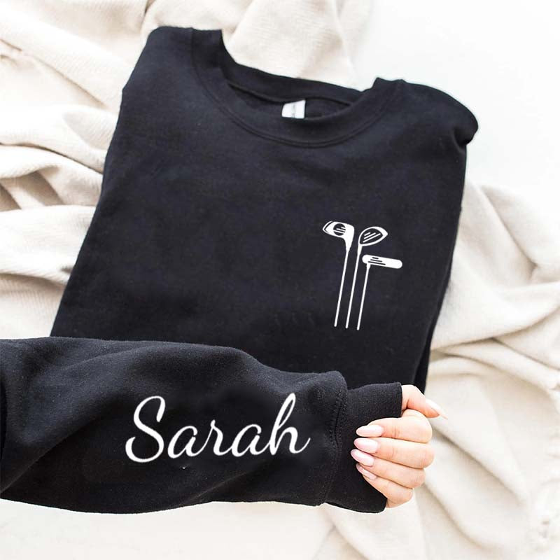 Custom Name Golf Sweatshirt