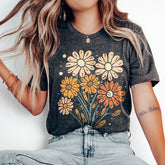 Retro Vintage Floral T-Shirt