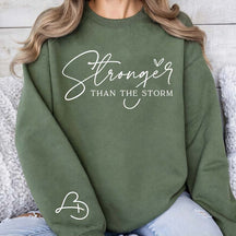 Mental Health Stronger Than The Storm Sweatshirt