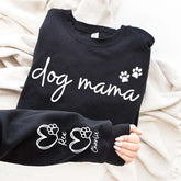 Custom Dog Mama Paws Funny Sweatshirt