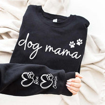Custom Dog Mama Paws Funny Sweatshirt