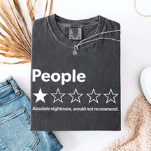 People One Star Review T-Shirt
