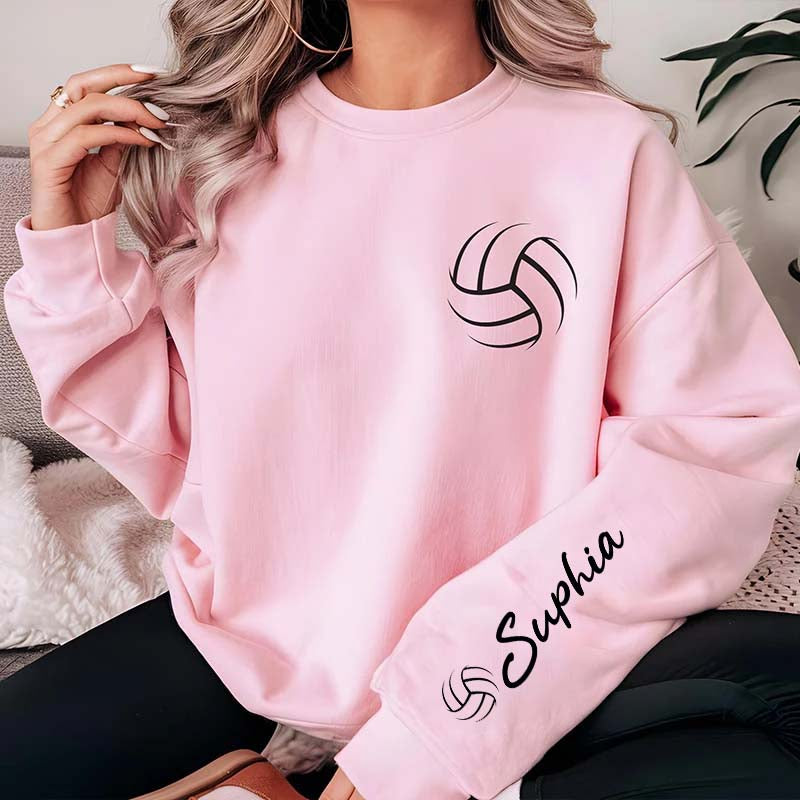 Personalized Volleyball Sweatshirt