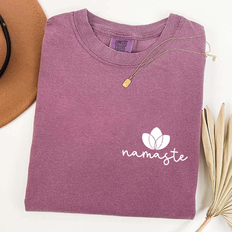 Namaste Detail Yoga T-Shirt