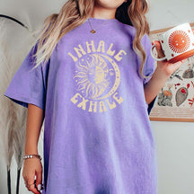 Boho Yoga Sun and Moon T-Shirt