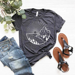Sun And Mountain T-Shirt