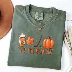 Fall Tis The Season Hockey T-Shirt