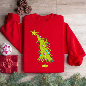 Whimsical Christmas Tree Sweatshirt