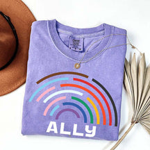 Comfort Colors LGBTQ Ally T-Shirt