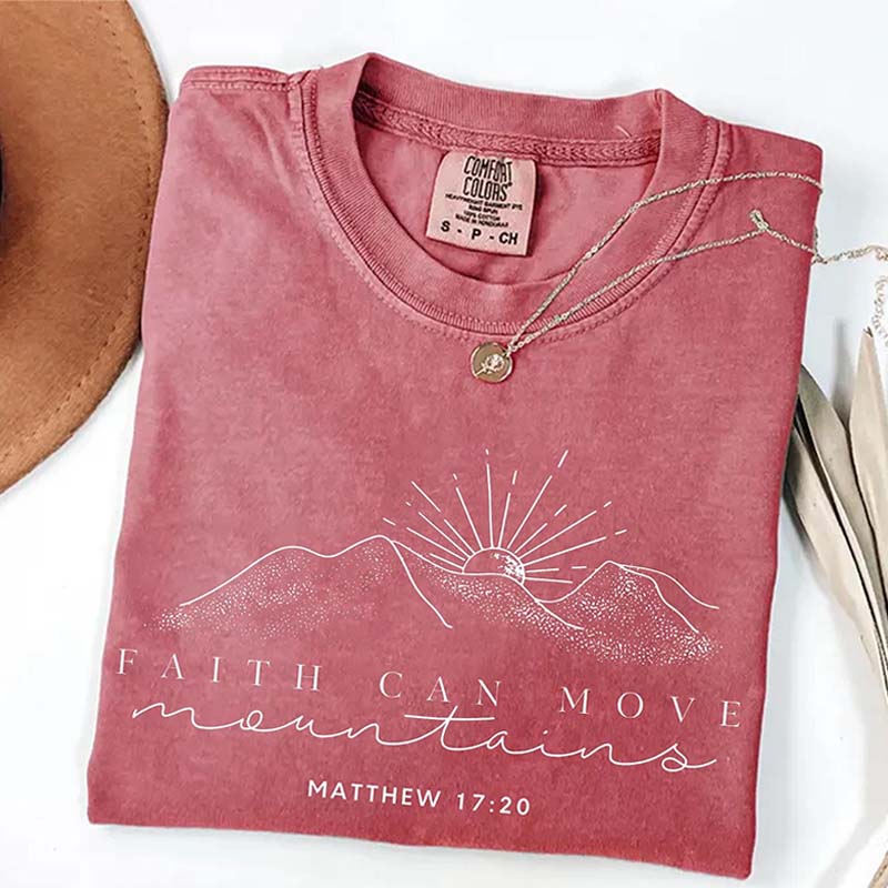 Minimal Faith Can Move Mountains T-Shirt
