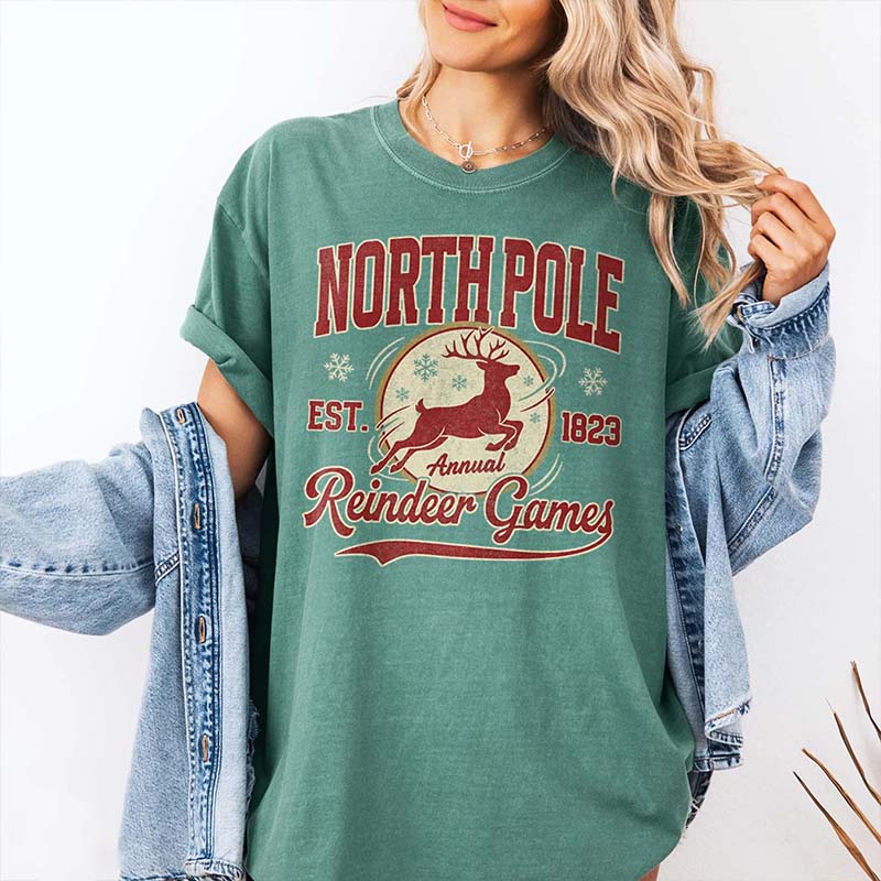 Funny Reindeer Games T-Shirt