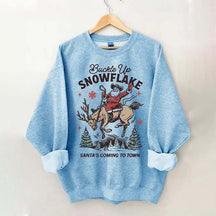 Santa's Coming To Town Sweatshirt