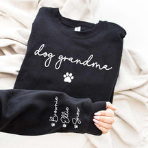 Custom Dog Grandma Pet Lover Sweatshirt