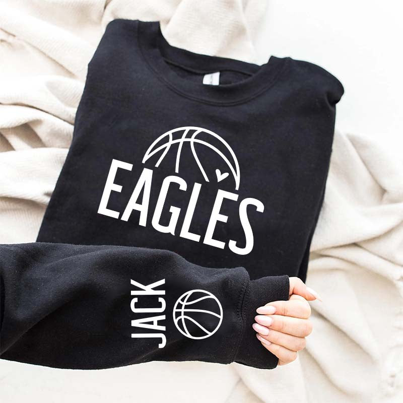 Custom Basketball Team Spirit Sweatshirt