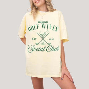 Abandoned Golf Wives Social Club T-Shirt