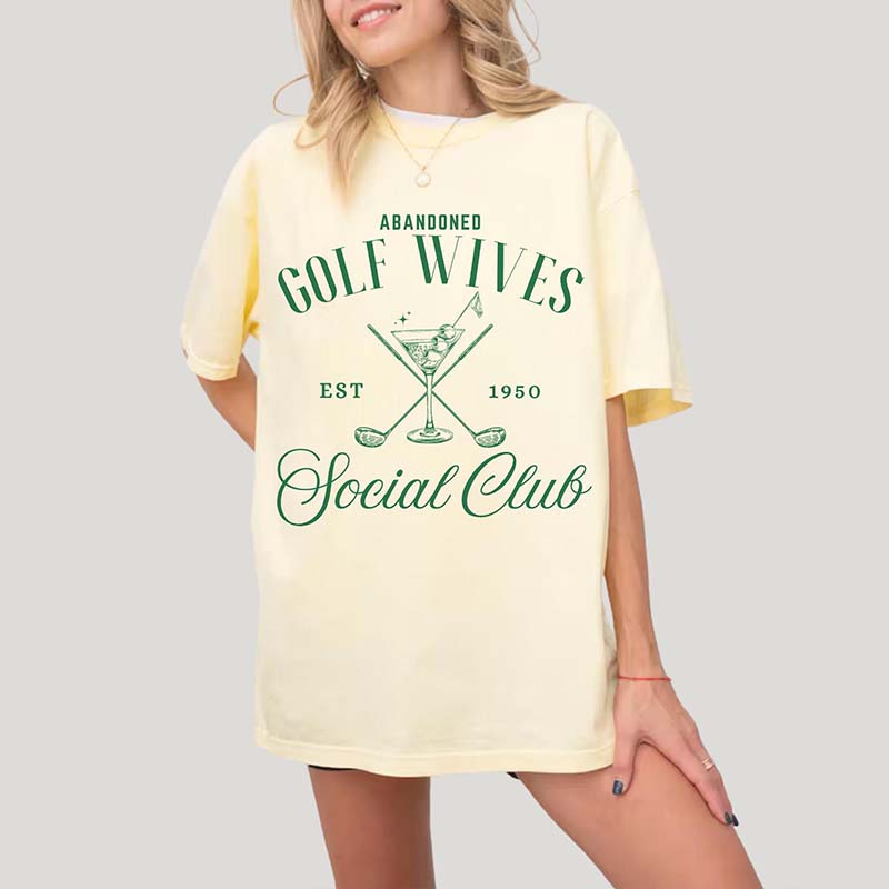 Abandoned Golf Wives Social Club T-Shirt