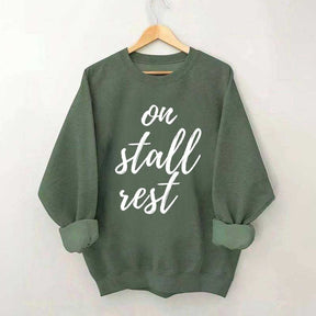 On Stall Rest Horse Riding Sweatshirt