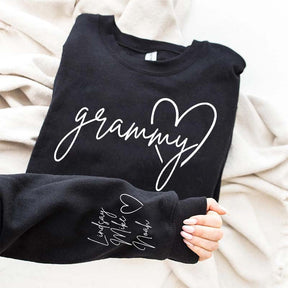 Custom Grandkids Names Grammy Sweatshirt
