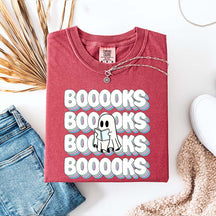 Comfort Color Bookish Summerween Spooky T-Shirt