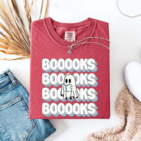 Comfort Color Bookish Summerween Spooky T-Shirt