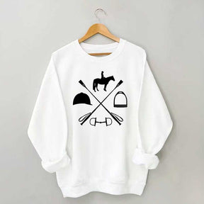 Equestrian Horse Rider Sweatshirt