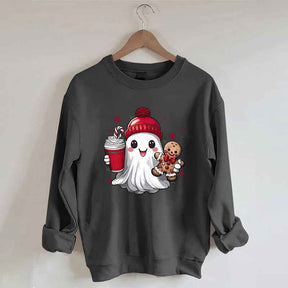 Cute Christmas Ghost Sweatshirt