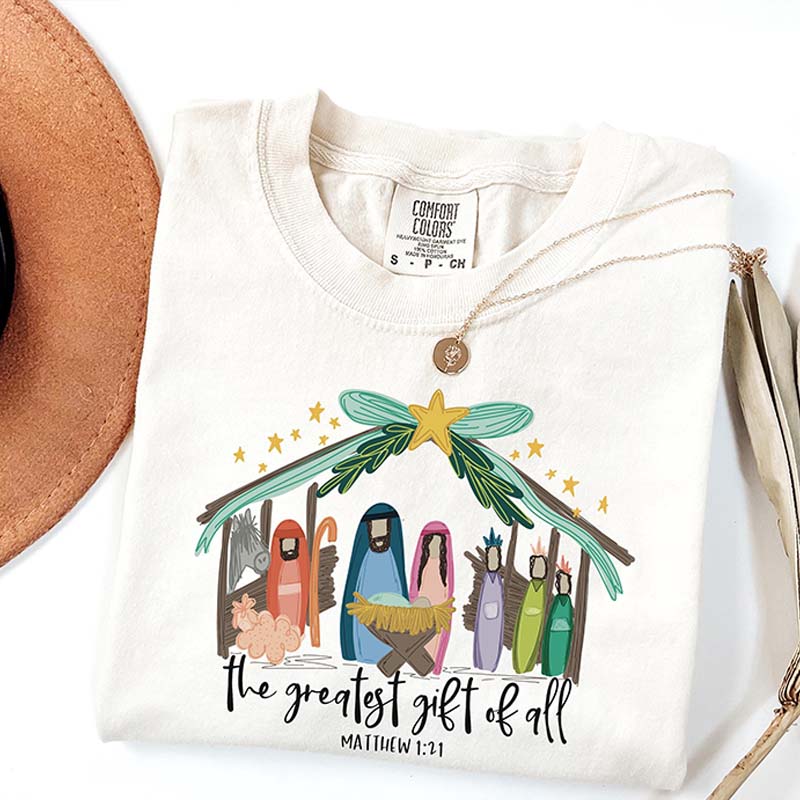 Christian Christmas Nativity T-Shirt