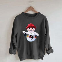 Christmas Snow Man Sweatshirt