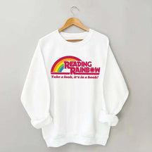 Reading Rainbow Take A Look It's In A Book Sweatshirt