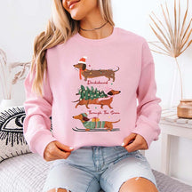 Dachshund Through the Snow Sweatshirt
