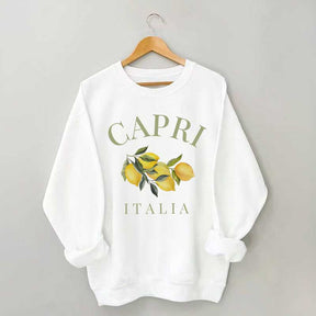 Capri Italia Lemons Amalfi Coast Sweatshirt
