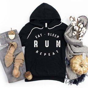 Eat Sleep Run Runner Hoodie