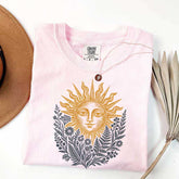 Vintage Mystical Celestial Sun T-Shirt