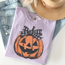 Comfort Colors Preppy Jack o Lantern T-Shirt