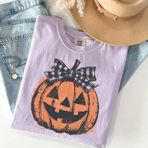 Comfort Colors Preppy Jack o Lantern T-Shirt