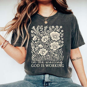 Vintage Floral Bible Verse T-Shirt