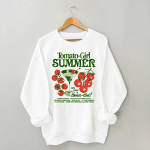 Vintage Tomato Girl Cocktail Sweatshirt