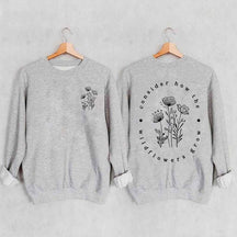 Wildflower Christian Sweatshirt | Lightweight Sweatshirt